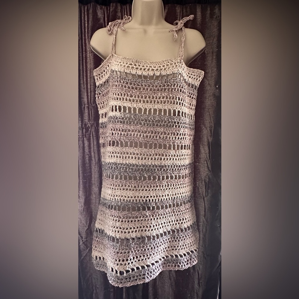 Handmade Crochet Bathing Suit Cover Up